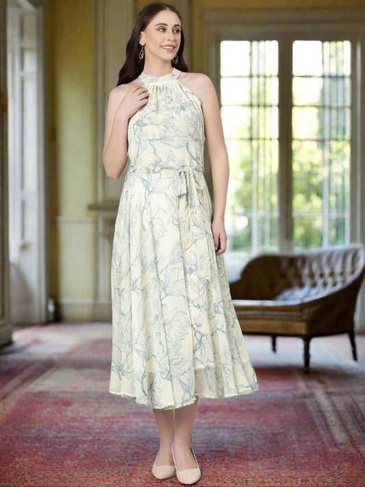 Step Into Style with the Souchii Chiffon Dress – At an Unbelievable Price!